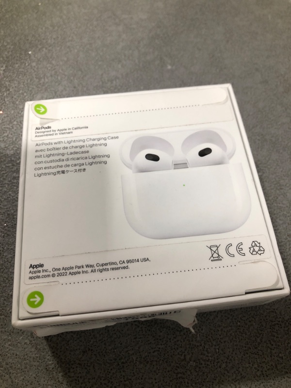 Photo 2 of AirPods (3rd generation) with MagSafe Charging Case