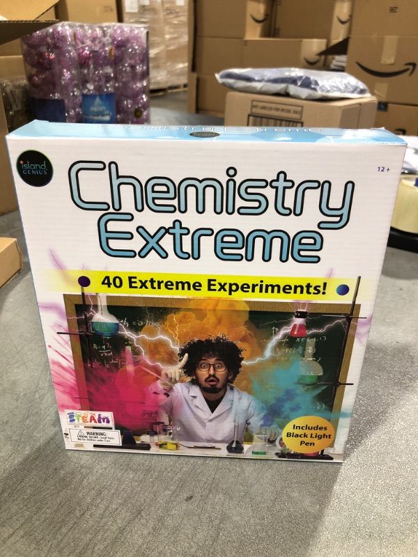 View 2 of Island Genius Chemistry Extreme Science Experiment Kit for Kids Boys and Girls Ages 12 13 14 15 Years Old and Up