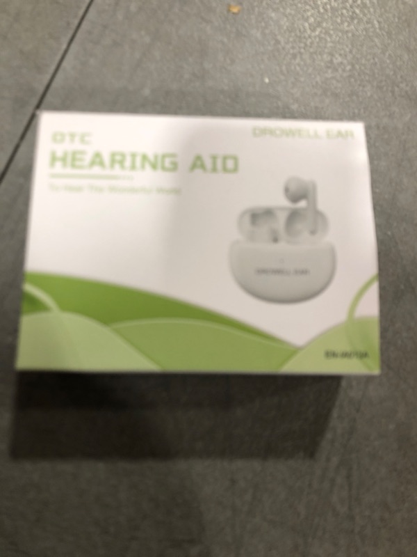 Photo 3 of DROWELL EAR Hearing Aids, Hearing Aids for Seniors Rechargeable with Noise Cancelling Hearing Amplifiers for Seniors & Adults Hearing Loss with Portable Charging Case White
