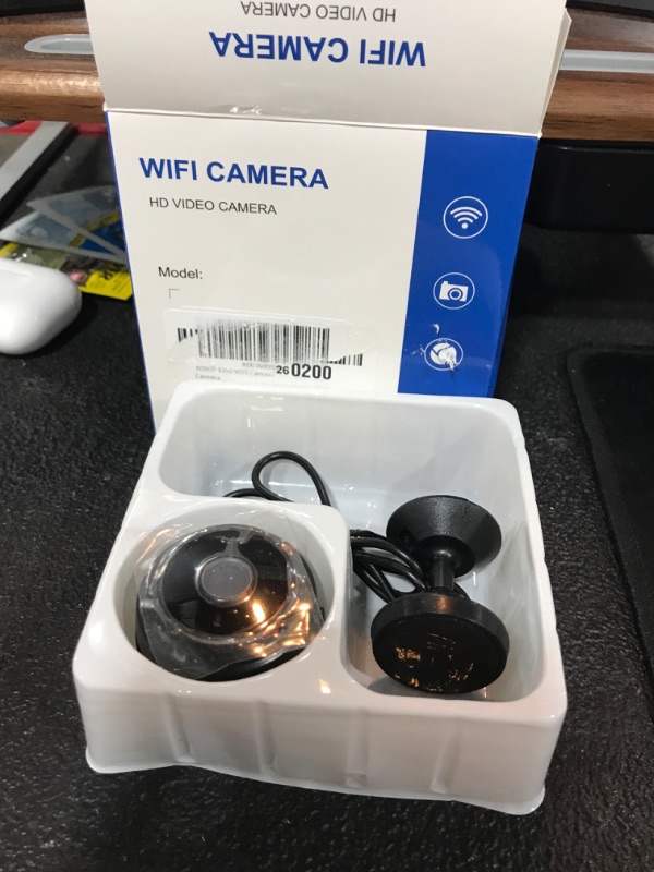 Photo 1 of 1080P Mini WiFi Camera Full HD Portable Camera,Small Indoor Security Surveillance Cam with Live Video Indoor Covert Camera
