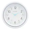 Photo 1 of 10 in. Night Vision Quartz Analog Wall Clock with Sweeping Hand Movement
