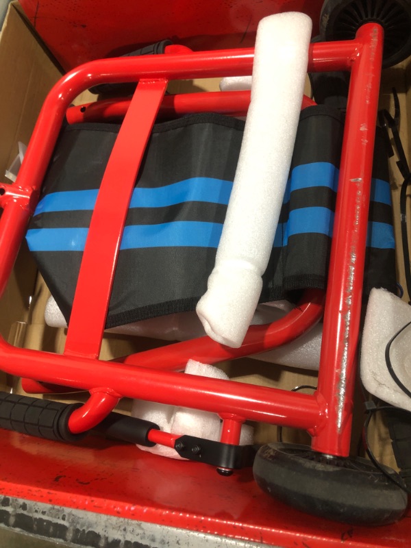 Photo 1 of Roller Racer Go Kart, - Swing Side-to-Side for Amazing Ride, Powered by Zig-Zag Motion, Rides on Any Hard Surface (Indoors and Outdoors),Red,92319