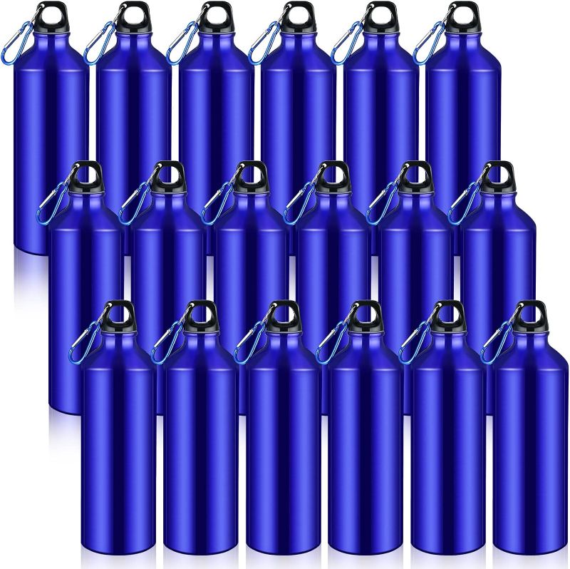 Photo 1 of 30 Pieces Aluminum Sport Water Bottles Bulk 