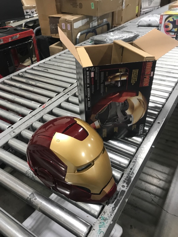 Photo 2 of Avengers Marvel Legends Iron Man Electronic Helmet - Multicolor Characters