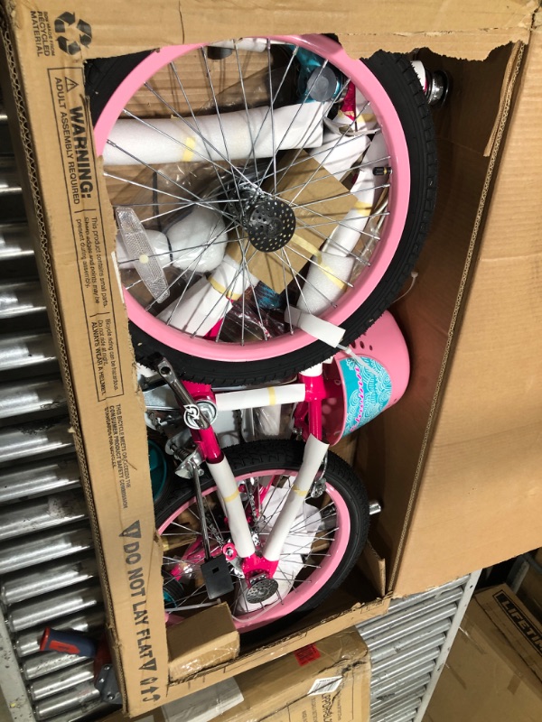 Photo 2 of Schwinn Koen & Elm Toddler and Kids Bike, 12-18-Inch Wheels, Training Wheels Included, Boys and Girls Ages 2-9 Years Old Pink 18-inch Wheels