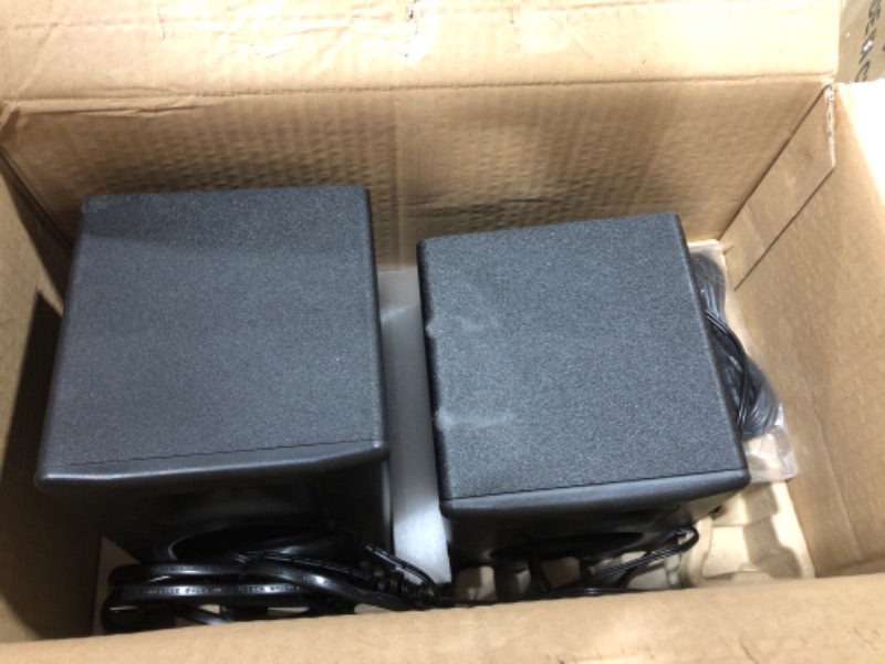 Photo 2 of M-Audio BX3 3.5" Studio Monitors, HD PC Speakers for Recording and Multimedia with Music Production Software, 120W, Pair Pair 3.5" Speakers No Bluetooth Monitors