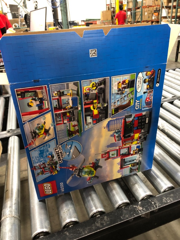 Photo 2 of *PARTS ONLY* LEGO City Fire Station 60320 Building Toy Set for Kids, Boys, and Girls Ages 6+ (540 Pieces) Frustration-Free Packaging