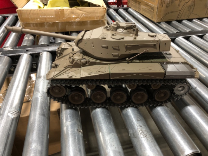 Photo 3 of *PARTS ONLY* HoneyJar Modified Edition 1/16 2.4ghz Remote Control US M41A3 Walker Bulldog Tank Model(360-Degree Rotating Turret)(Steel Gear Gearbox)(3800mah Battery)(Metal Tracks &Sprocket Wheel)
