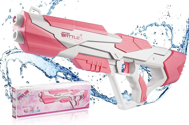 Photo 1 of Electric Water Gun Automatic Water Squirt Guns with 450CC High Capacity Water Toy Guns for Kid & Adult - Up to 30 FT Range - Boys & Girls for Summer Swimming Pool Party Beach Outdoor Activity