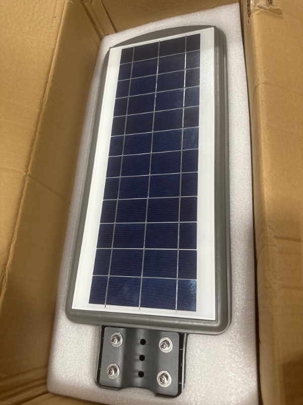 Photo 5 of Lovus Solar LED Street Light, 2Pack 500W Outdoor Solar Parking Lot Light Dusk to Dawn with Motion Sensor for Garage, Driveway, IP65 Waterproof, Wall or Pole Mount,, ST60-010-2 500W-2Pack