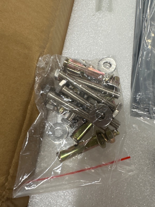 Photo 1 of Lovus Solar LED Street Light, 2Pack 500W Outdoor Solar Parking Lot Light Dusk to Dawn with Motion Sensor for Garage, Driveway, IP65 Waterproof, Wall or Pole Mount,, ST60-010-2 500W-2Pack