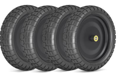 Photo 1 of (4-Pack) 13‘’ Tire for Gorilla Cart Replacement Wheels