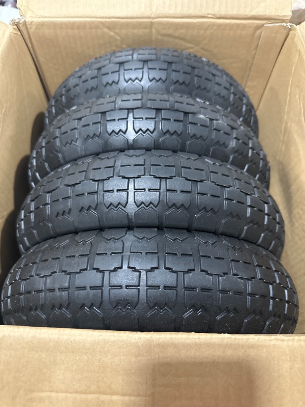 Photo 2 of (4-Pack) 13‘’ Tire for Gorilla Cart Replacement Wheels