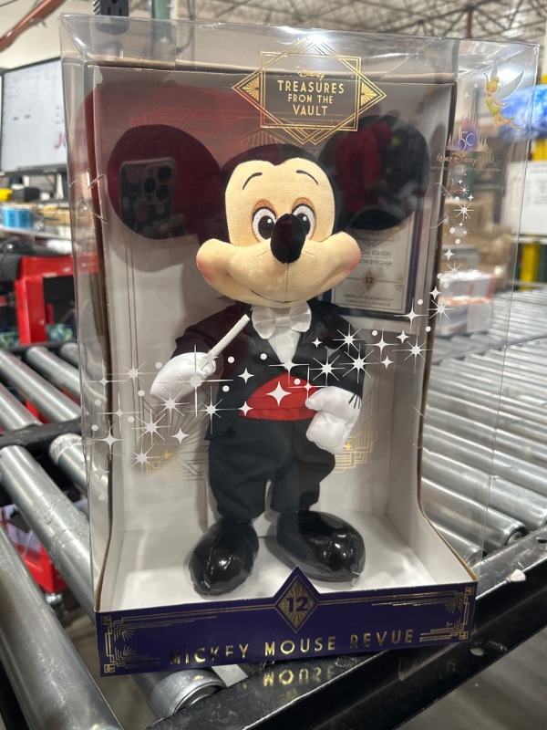 Photo 2 of Disney Treasures From the Vault, Limited Edition Mickey Mouse Revue Plush, Amazon Exclusive Mickey Mouse Revue (December)