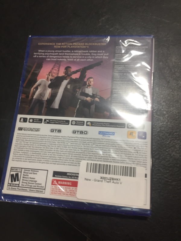 Photo 1 of GTA 5 FOR PS5 