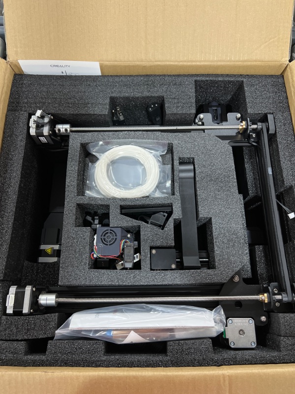 Photo 2 of Official Creality 3D Printer Ender 3 S1 Pro, Upgrade from Ender 3 S1 with 300? High-Temperature Nozzle, LED Light, PEI Spring Printing Plateform and 4.3inch Touchscreen, Printing Size 8.6X8.6X10.6in