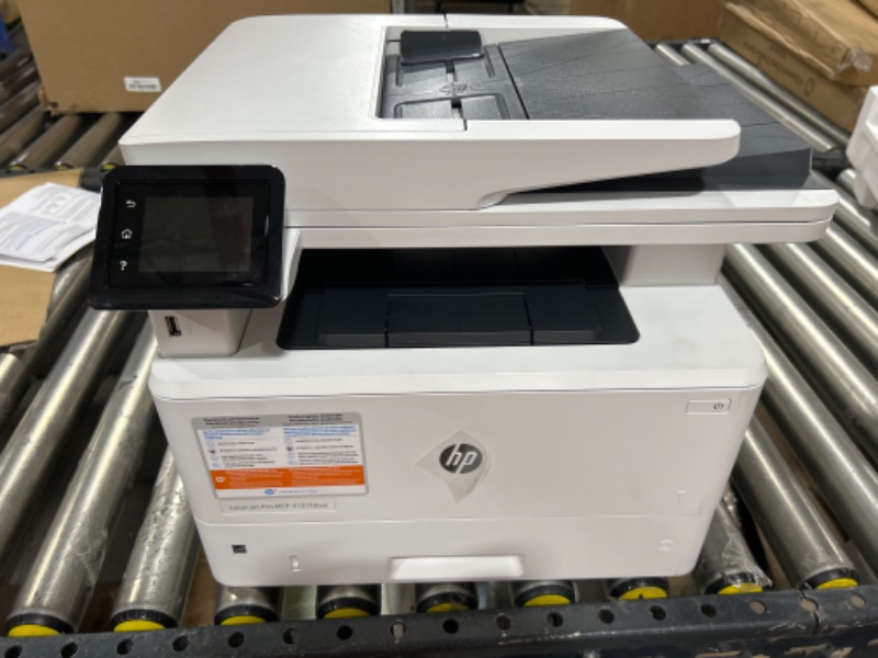 Photo 2 of  MISSING CORD !!! HP LaserJet Pro MFP 4101fdwe Wireless Black & White Monochrome Printer with HP+ Smart Office Features and Fax