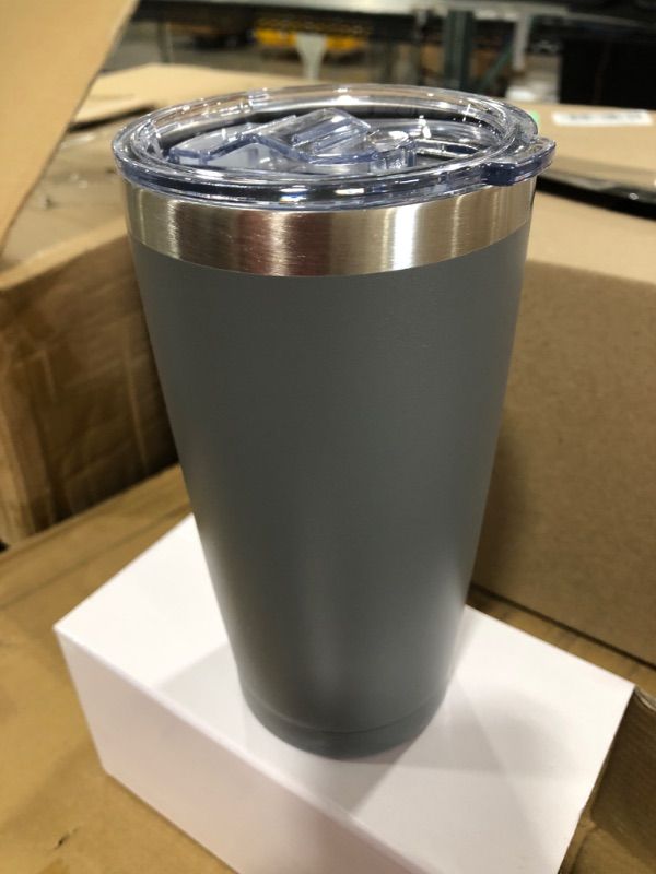 Photo 2 of 20 Oz Tumbler With Slider Block Lid -