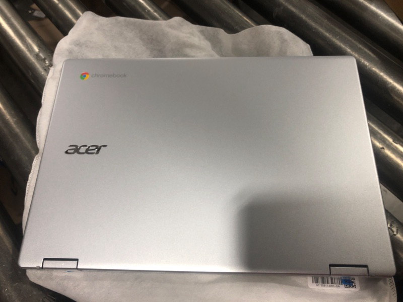 Photo 3 of Acer Chromebook Spin 314 Convertible Laptop | Intel Pentium Silver N6000 | 14" HD Corning Gorilla Glass Touch Display | 4GB LPDDR4X | 128GB eMMC | Intel Wi-Fi 6 AX201 | Chrome OS | CP314-1H-P9G7