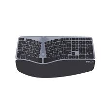 Photo 1 of DeLUX GM901 Ergonomic Office Keyboard (Wired Version)