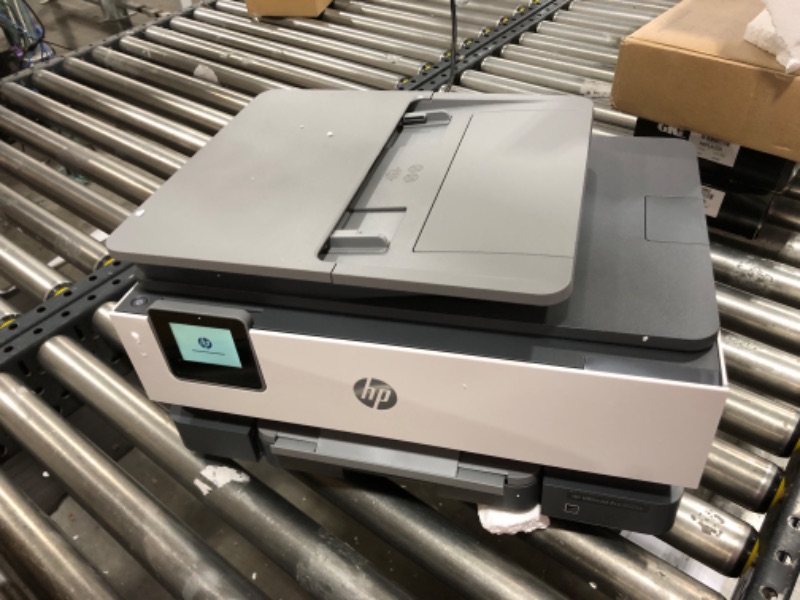 Photo 1 of HP - OfficeJet Pro 8025e Wireless All-In-One Inkjet Printer, WHITE
