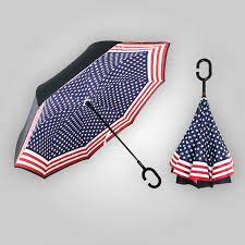 Photo 1 of 45 INCH DIAMETER AMERICAN FLAG UMBRELLA