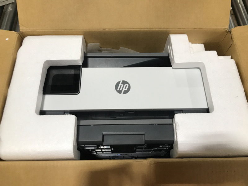 Photo 2 of HP OfficeJet Pro 8034e Wireless Color All-in-One Printer with 1 Full Year Instant Ink,White - MISSING INK 