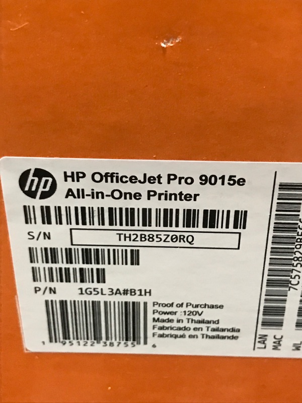 Photo 4 of HP OfficeJet Pro 9015e Wireless Color All-in-One Printer with bonus 6 months Instant ink with HP+ (1G5L3A),Gray