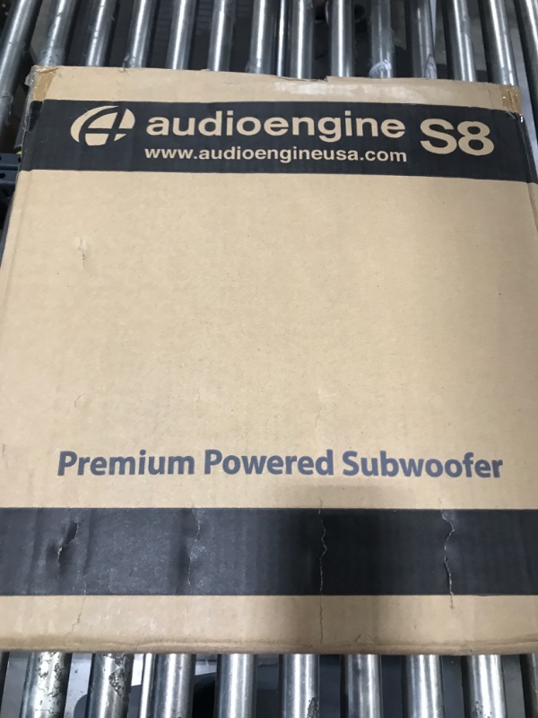 Photo 6 of Audioengine S8 250W Powered Subwoofer, Built-in Amplifier (Black) Black Wired