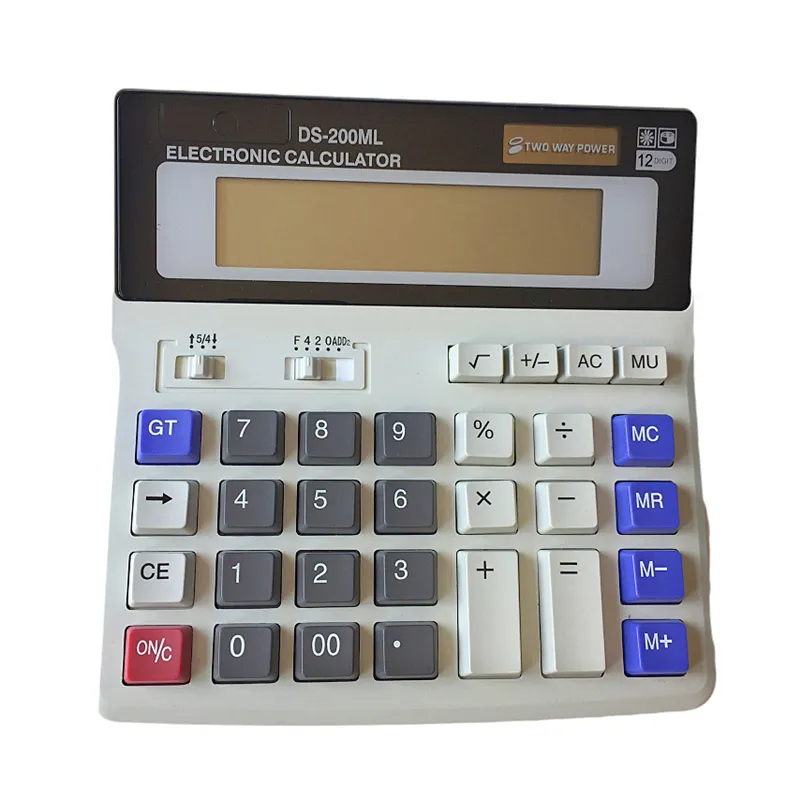 Photo 1 of 12 Digit Two Way Power Electronic Calculator G247A
