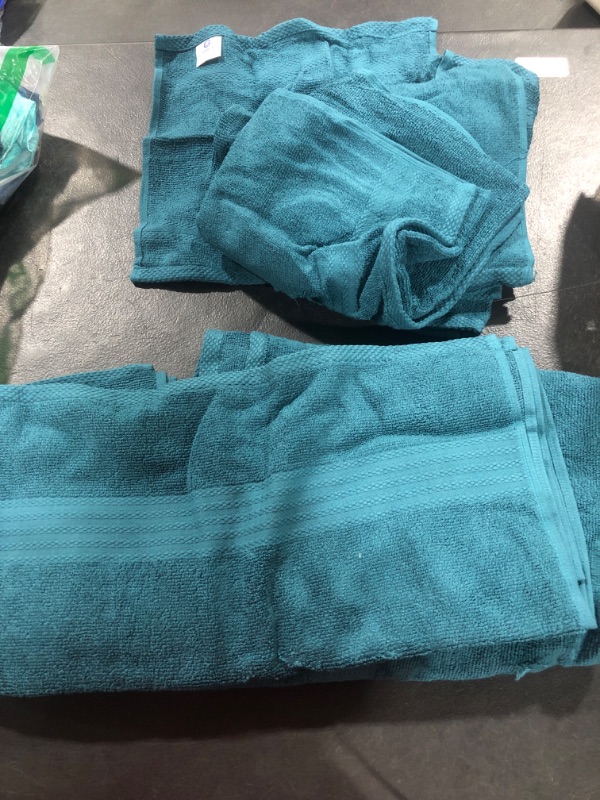 Photo 1 of 8 PIECE TOWEL SET SIZES VARY 