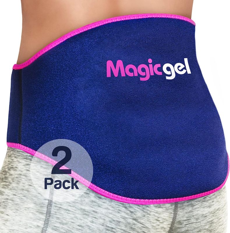 Photo 1 of 2 x Lower Back Pain Relief and 2 x Hemorrhoid Ice Pack Bundle by Magic Gel
