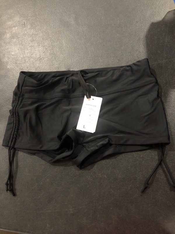 Photo 1 of BLACK SWIM SHORTS L 