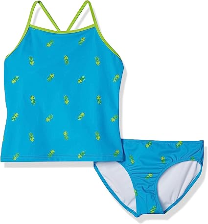 Photo 1 of Amazon Essentials Girls and Toddlers' 2-Piece Tankini Set, Multipacks SIZE L 