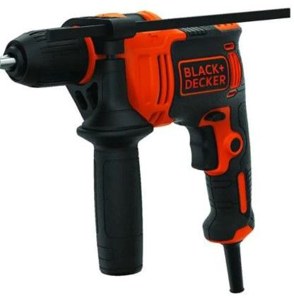 Photo 1 of BLACK+DECKER Hammer Drill, 6.5-Amp, 1/2-Inch ()