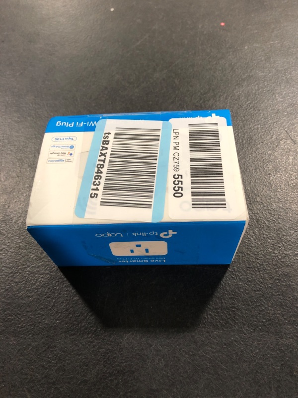 Photo 1 of TP-Link Tapo Smart Plug Mini 15A, Smart Home Wi-Fi Plug, Super Easy Setup, Compatible with Alexa & Google Home, No Hub Required, UL Certified, 2.4G WiFi Only, White, Tapo P105(4-Pack) Ultra Mini