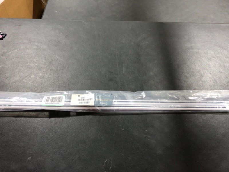 Photo 1 of Tension Rods Oval Spring Curtain Rod Adjustable Width Curtains Rods 2 Pack Spring Window Round 36 to 60 inches Tension Curtain Rod, White 36-60 inch 2 pack White