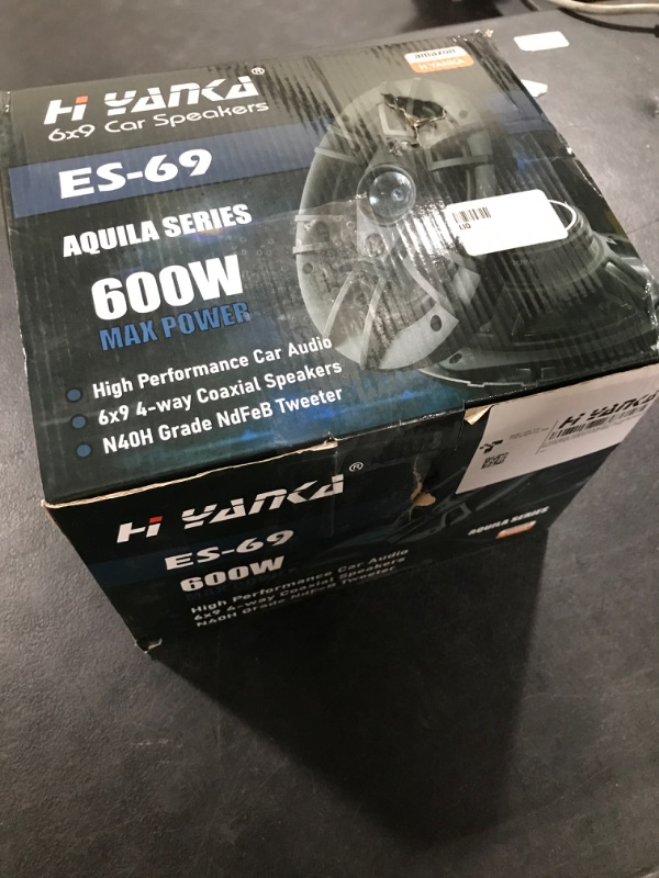 Photo 4 of H YANKA 6x9 Car Speakers,500 Watt Max 4-Way 6x9 Speakers, Professional 6x9 Speakers?Truck Speakers?Speakers for Car?Speakers Car Audio?6 by 9 Speakers?Max Box Car Set?Auto Speakers?1 Pair? Car Coaxial Speakers 6x9 Car Speakers