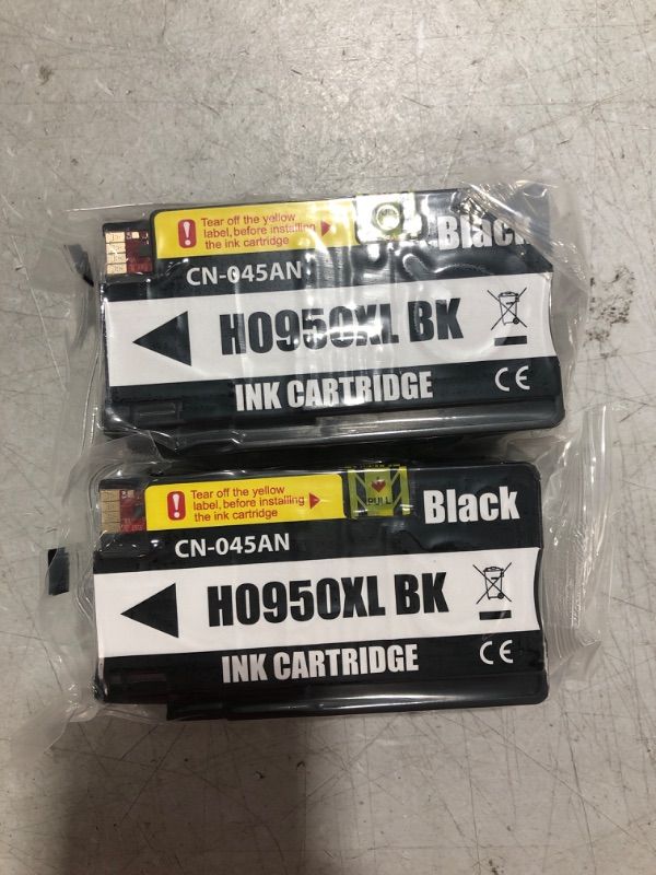 Photo 2 of Inkjetsclub Compatible Ink Cartridge Replacement for HP 950XL / 951XL 5 Pack Ink. Works with with HP OfficeJet Pro 8600, 8610, 8620, 8100, 276DW, 271DW, 8630, 8640 Printers.