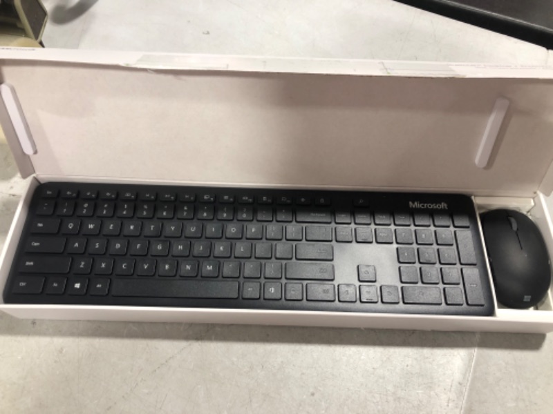 Photo 2 of Microsoft Wireless Bluetooth Keyboard and Mouse Desktop Set