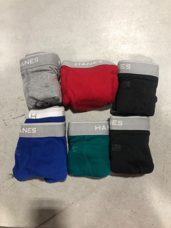 Photo 1 of 6 Pack of Large Hanes Boxer Briefs