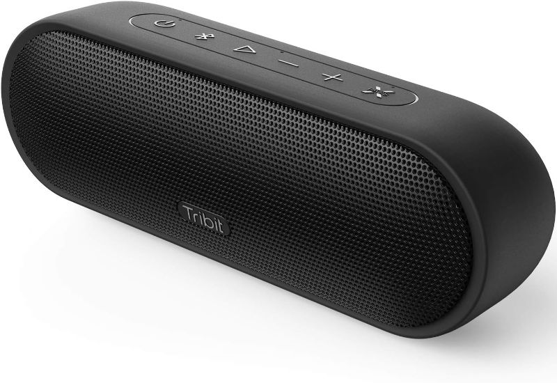 Photo 1 of Tribit Upgraded MaxSound Plus Portable Bluetooth Speaker with 24W Powerful Louder Sound, Exceptional XBass, Audiobook EQ, 20H Playtime, IPX7 Waterproof, USB-C, TWS Pairing for Party, Travel, Outdoor
