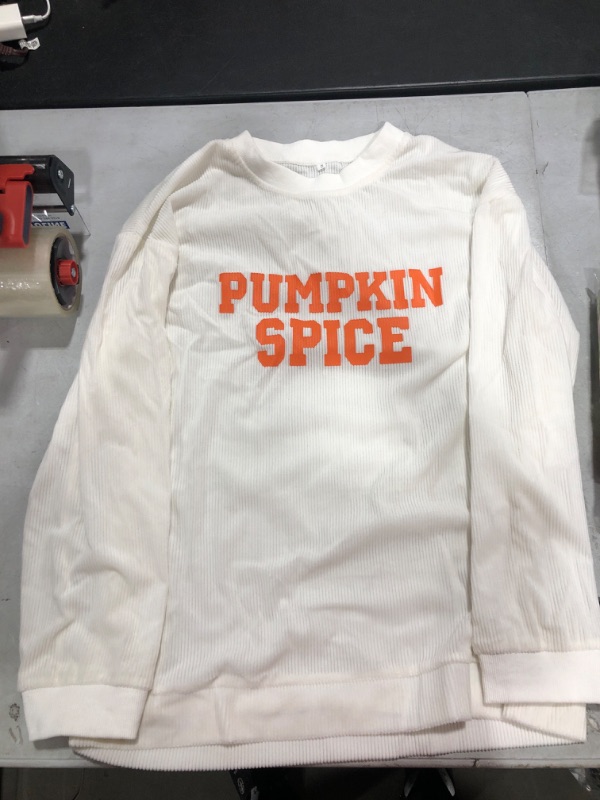 Photo 1 of Generic Pumpkin Spice Sweater Large