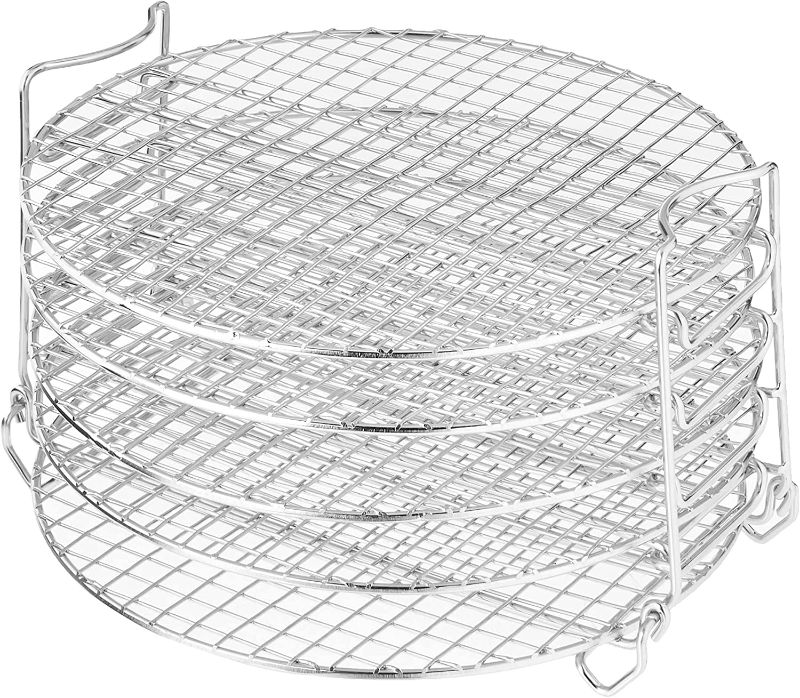 Photo 1 of  Foodi Dehydrator Stand, 6.5 & 8-Qt, Stainless Steel 