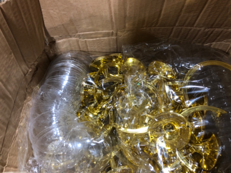 Photo 2 of 40 Pack Mini Gold Globe Clear Candy Boxes Earth Shaped Party Favor Containers Candy Plastic Gift Box Fillable Ornaments Crafts Decorations Small Candy Packing Box for Wedding Birthday Earth Day