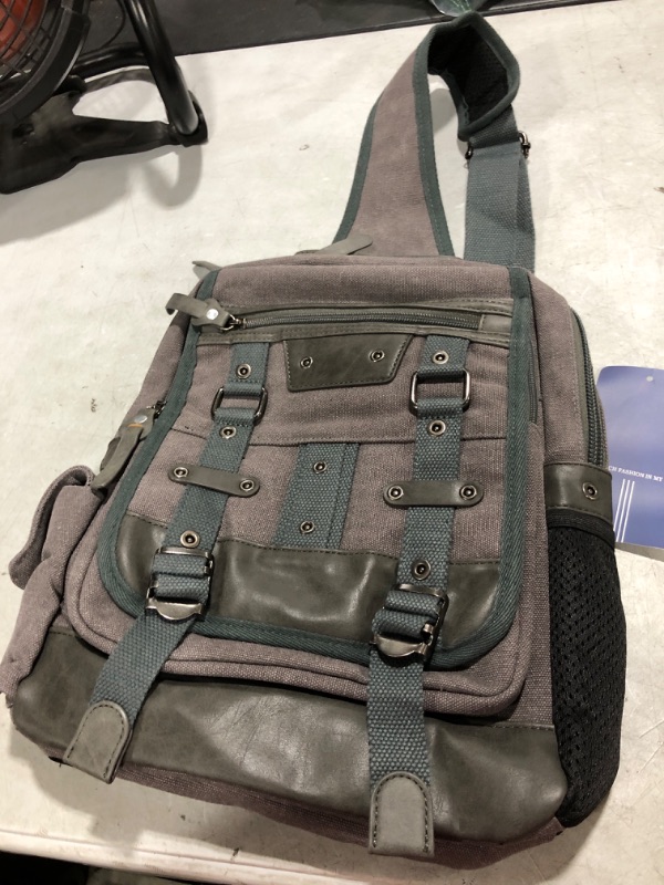 Photo 1 of  Bag Sling Bag Outdoor Cross Body Bag Shoulder Bag Gray 