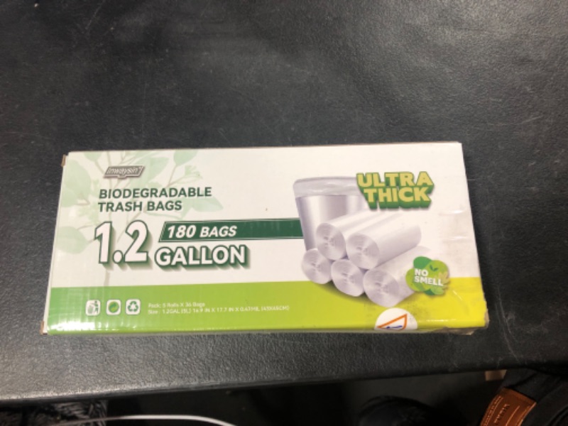 Photo 1 of 1.2 GALLON TRASH BAGS - 180CT