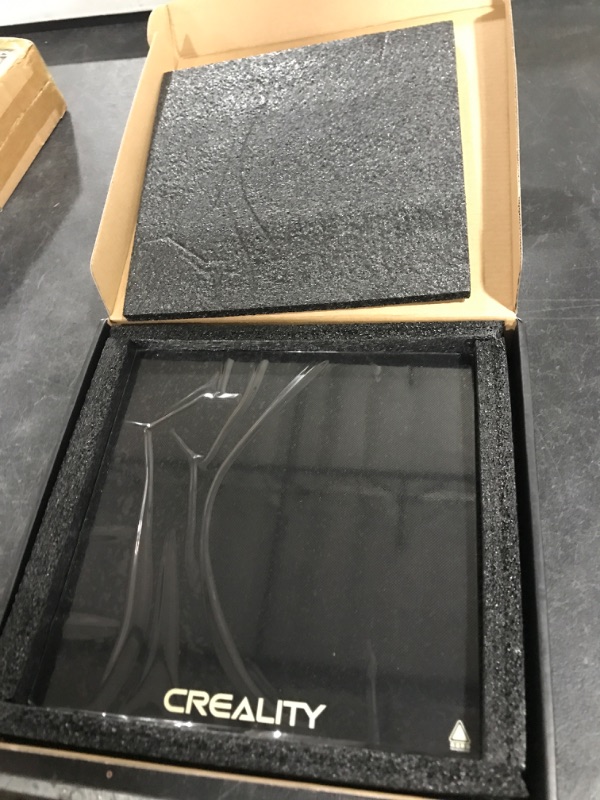 Photo 2 of Creality Ender 3 Glass Bed Upgraded Build Surface Plate, 235x235x4mm