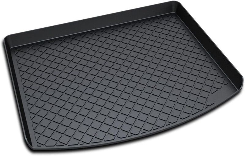 Photo 1 of Aiqiying Cargo Liners?Black Heavy Duty Rubber Waterproof Rear Cargo Tray Trunk Floor Mat Protector Compatible with 2013 2014 2015 2016 2017 2018 2019 Ford Escape
