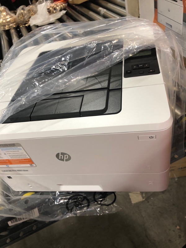 Photo 6 of HP LaserJet Pro 4001dwe,Monochrome Wireless Black & White Printer with HP+ Smart Office Features